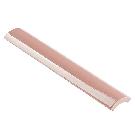 Park Hill Coral Rose Polished Porcelain 1/4 Round Bullnose