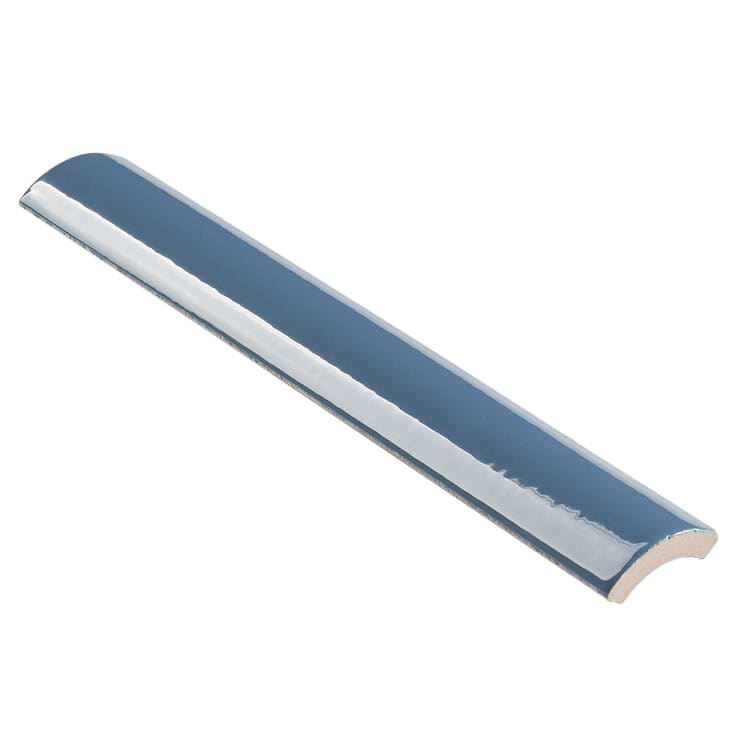 Park Hill Blue Polished Porcelain 1/4 Round Bullnose