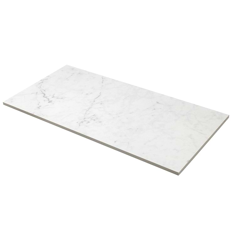 Marble Tech Bianco Gioia 12x24 Matte Stone-Look Porcelain Tile