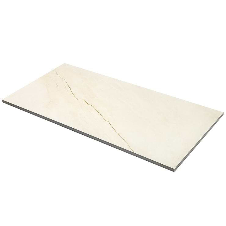 Marble Tech Crema Avorio 12x24 Matte Marble Look Porcelain Tile 