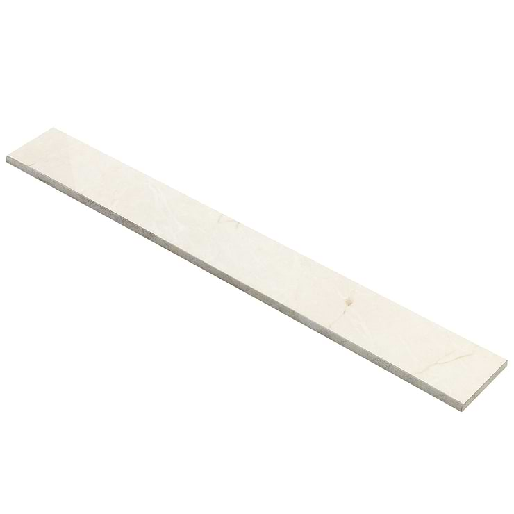 Marble Tech Crema Avorio 3x24 Polished Porcelain Bullnose