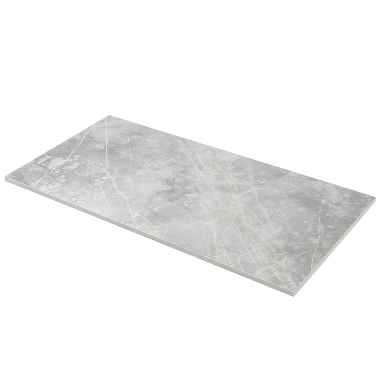 Marble Tech Grigio Imperiale 12x24 Matte Marble Look Porcelain Tile