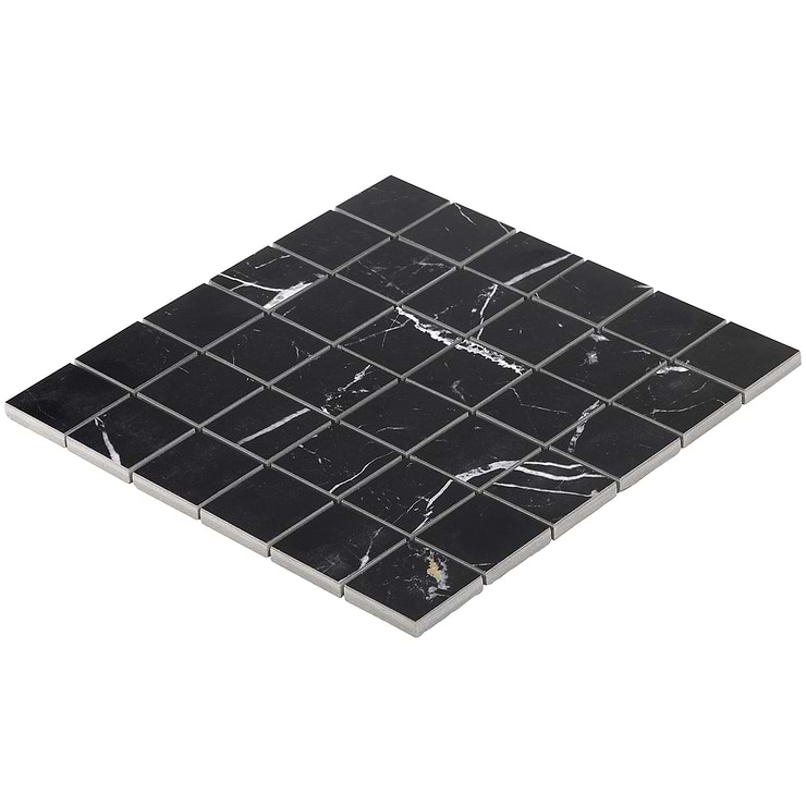 Marble Tech Port Laurent 2x2 Matte Marble Look Porcelain Mosaic Tile