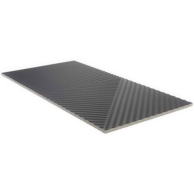 Renzo Grafite Black 3D Matte Porcelain 12x24 Tile