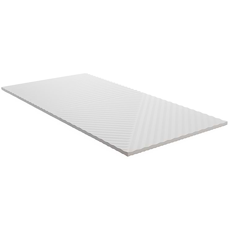 Renzo Grigio Gray 3D Matte Porcelain 12x24 Tile