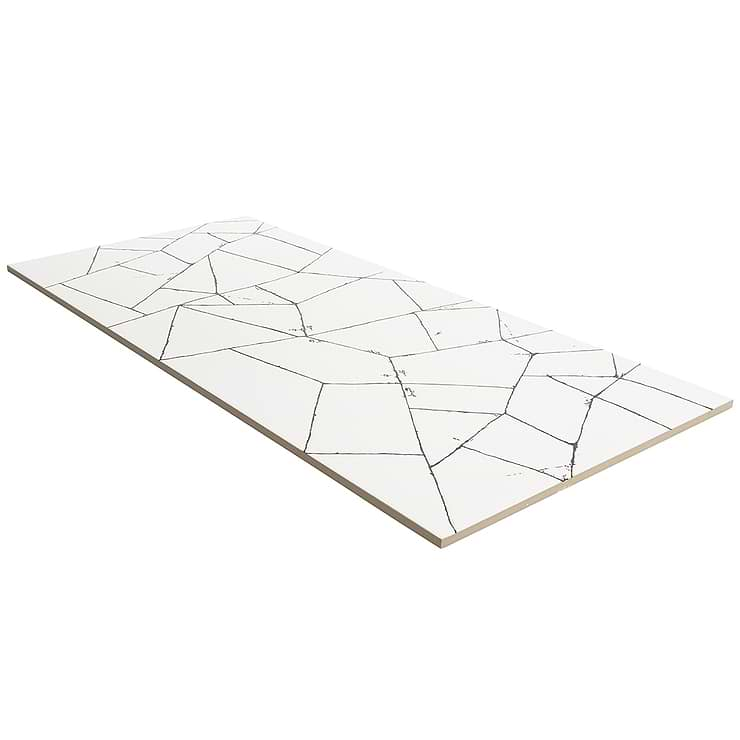 Faber White 16x32 Matte Porcelain Tile