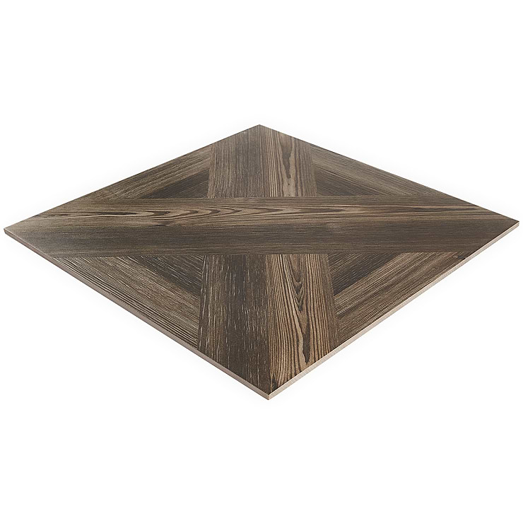 Barberry Decor Tabacco 24x24 Matte Wood Look Porcelain Floor and Wall Tile