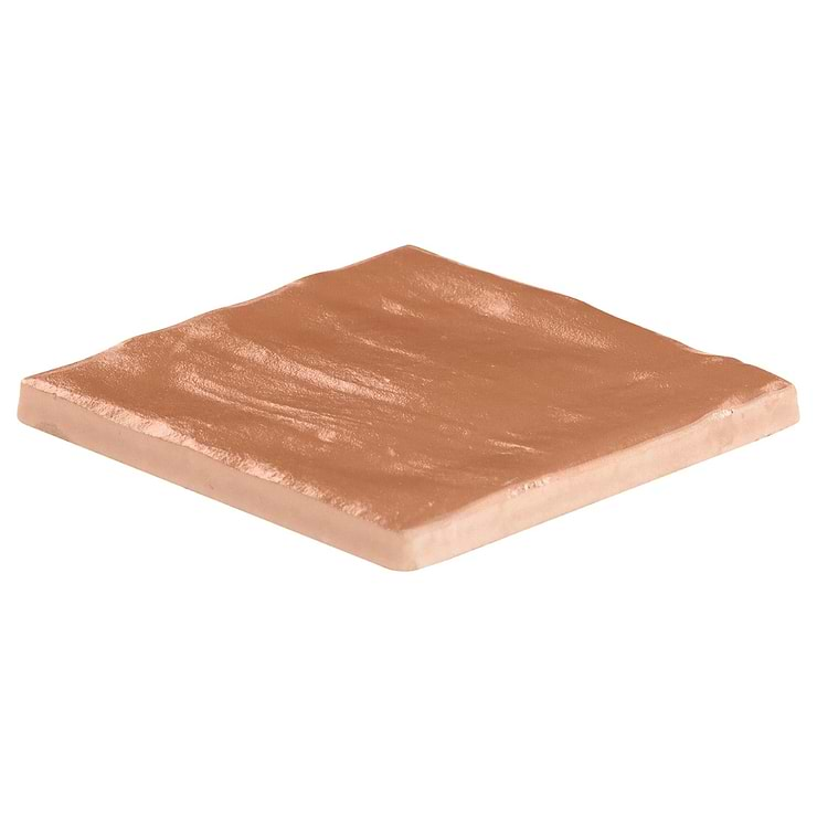 Montauk Terracotta 4x4 Mixed Finish Ceramic Tile