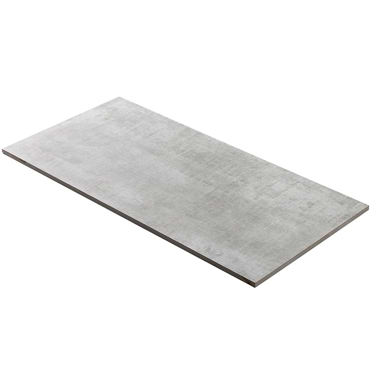 Basic Cement Silver 12x24 Matte Porcelain Tile