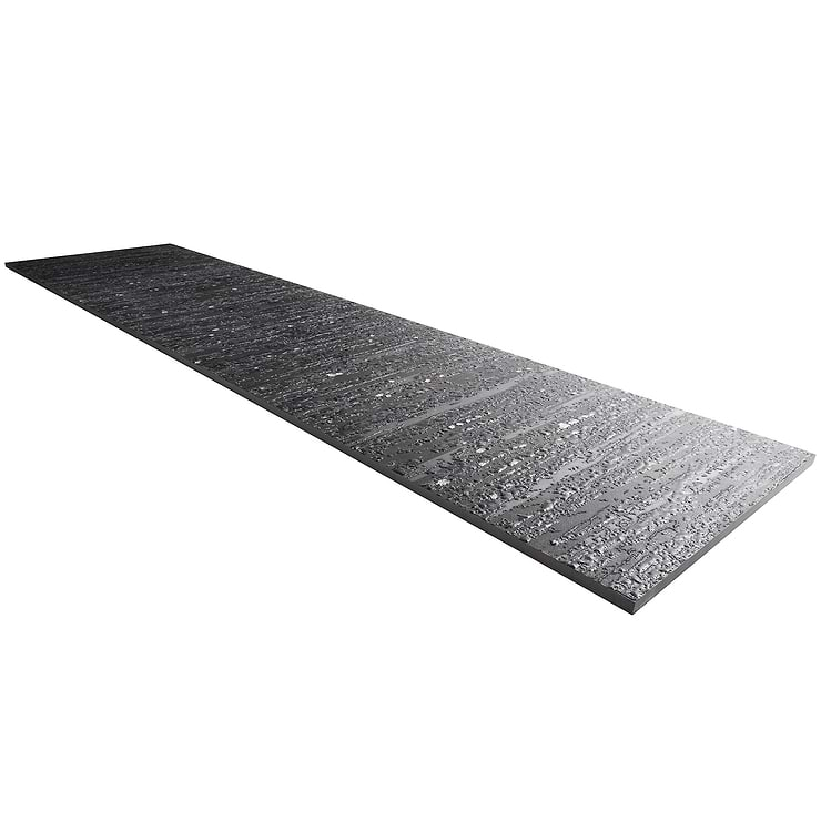 Twilight Deco Dark 12x48 Metal Look Porcelain Tile