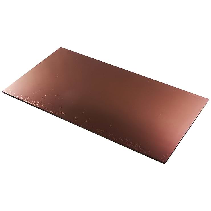 Amulet Mist Rose Gold 18x36 Metal Laminated Porcelain Tile