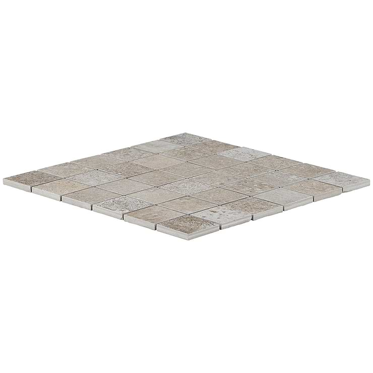 Bronx Greige 2x2 Matte Porcelain Mosaic Tile