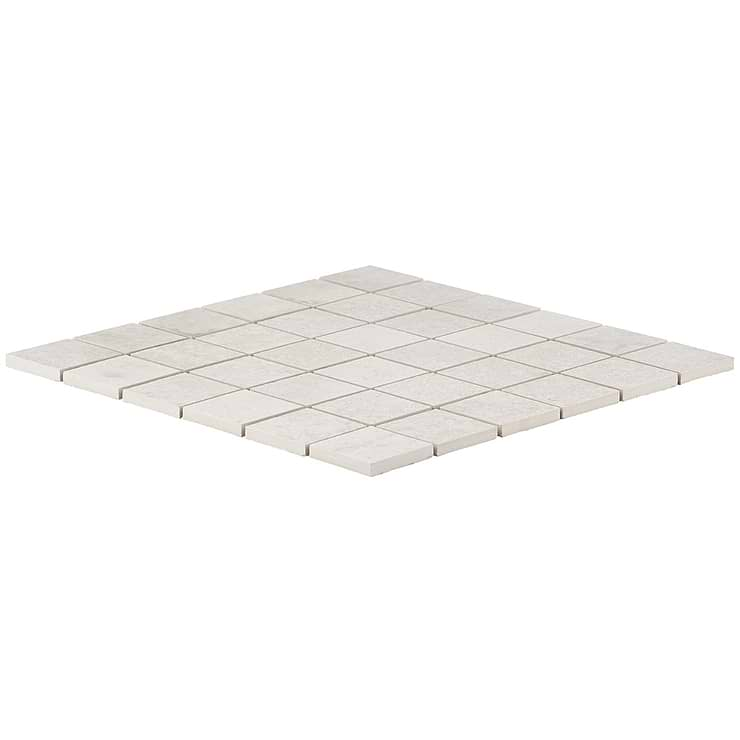 Bronx White 2x2 Matte Porcelain Mosaic Tile