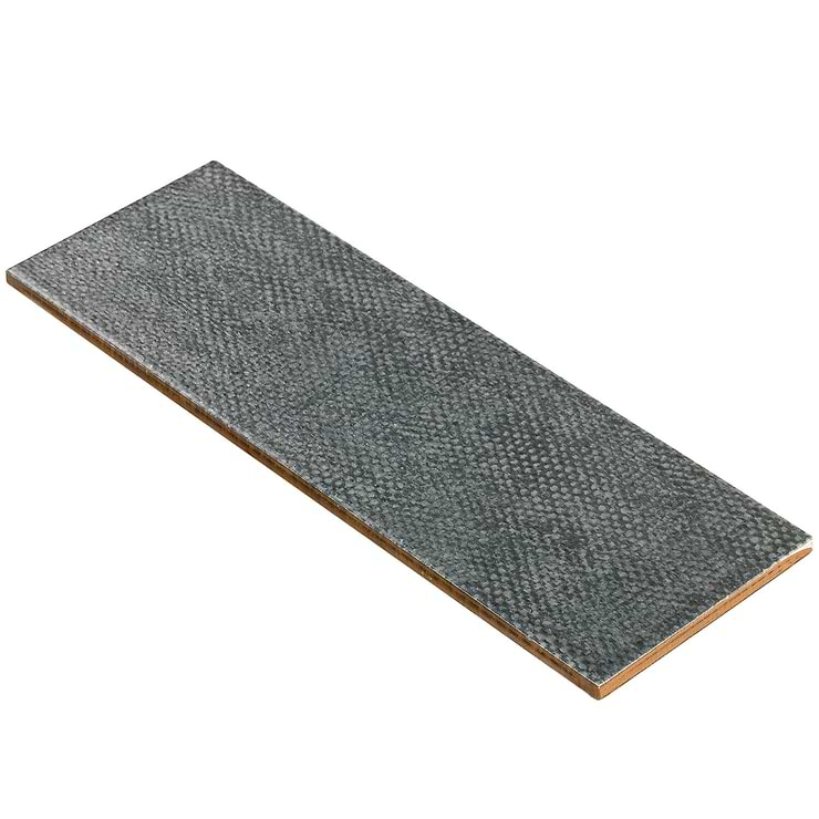 Diesel Camp Gray Canvas 4x12 Ceramic Tile 