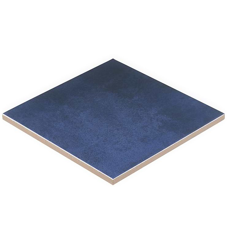 Art Geo by Elizabeth Sutton Cement Blue 8x8 Matte Porcelain Tile