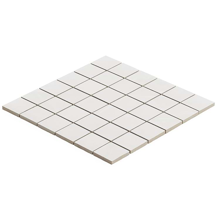 DreamStone Aztec Onyx Bianco 2x2 Matte Porcelain Mosaic