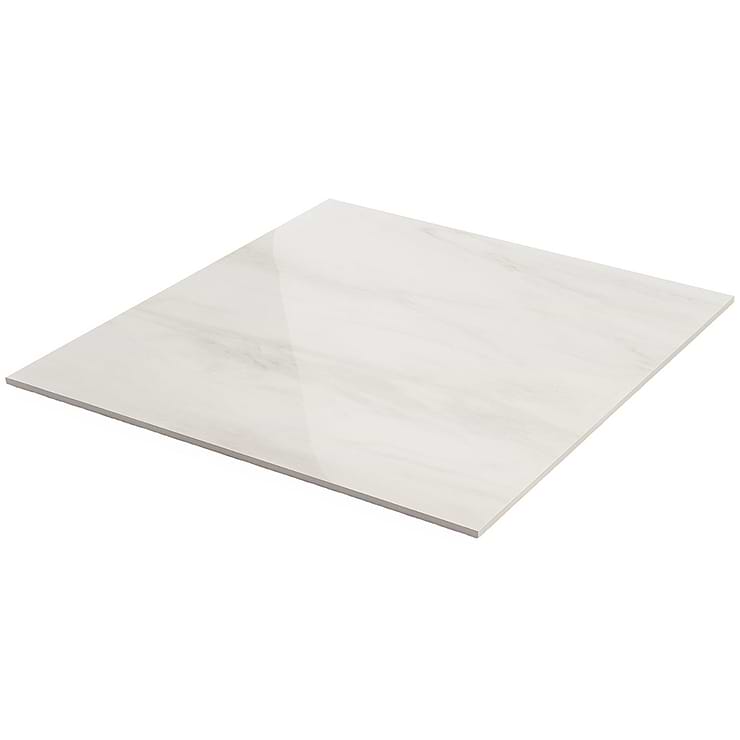 DreamStone Dolomite Snow 24x24 Polished Porcelain Tile