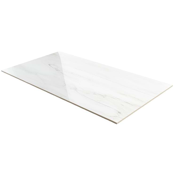DreamStone Dolomite Snow 24x48 Polished Porcelain Tile