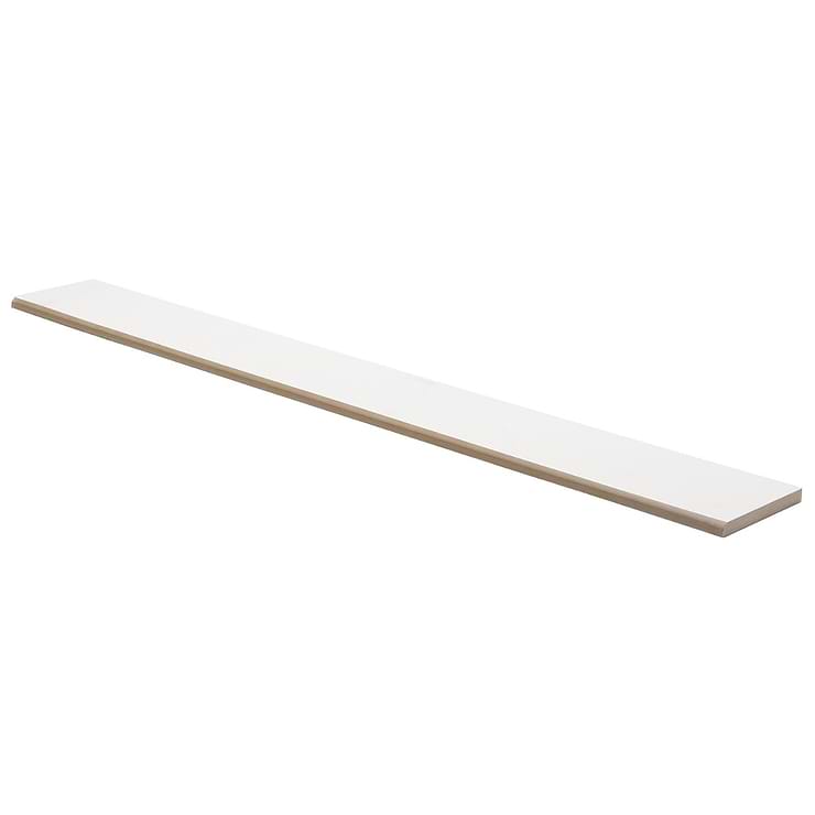 DreamStone Dolomite Snow 3x24 Polished Porcelain Bullnose