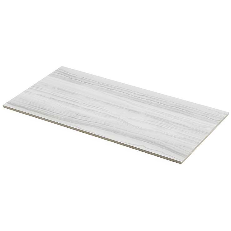 DreamStone Luminus White 12x24 Matte Porcelain Tile