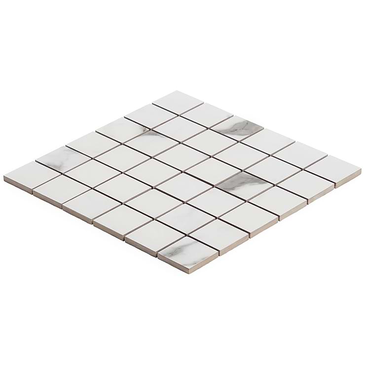 DreamStone Statuario Valley 2x2 Matte Porcelain Mosaic