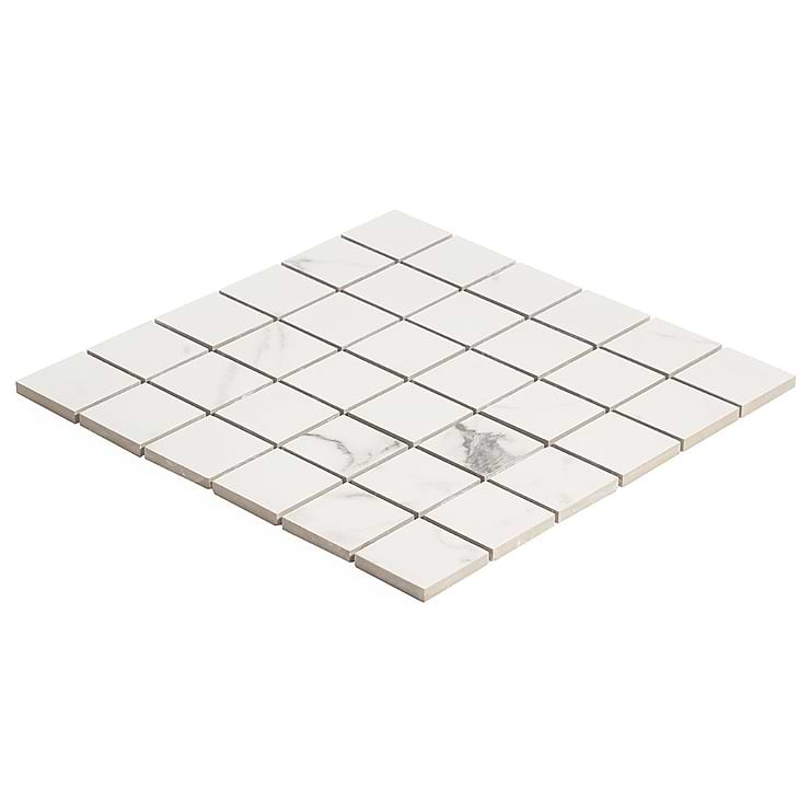 DreamStone Statuario Venato 2x2 Matte Porcelain Mosaic