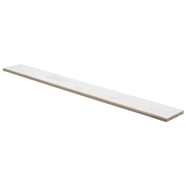 DreamStone Statuario Venato 3x24 Polished Porcelain Bullnose