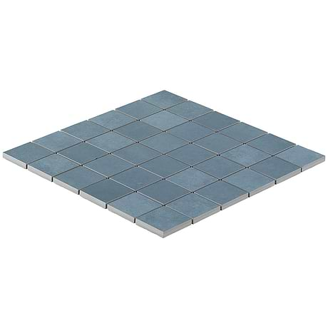 Bond Indio Blue 2x2 Matte Porcelain Mosaic Tile