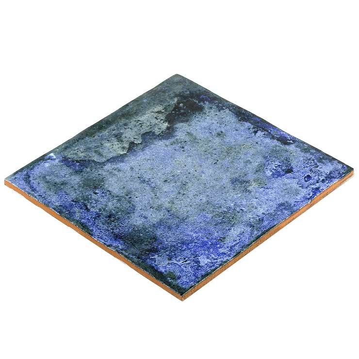 Angela Harris Dunmore Blu 8x8 Ceramic Floor Tile 