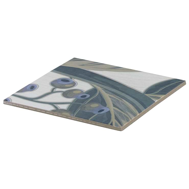 Angela Harris Wilder Protea Leaves Mural 8x8 Matte Porcelain Tile