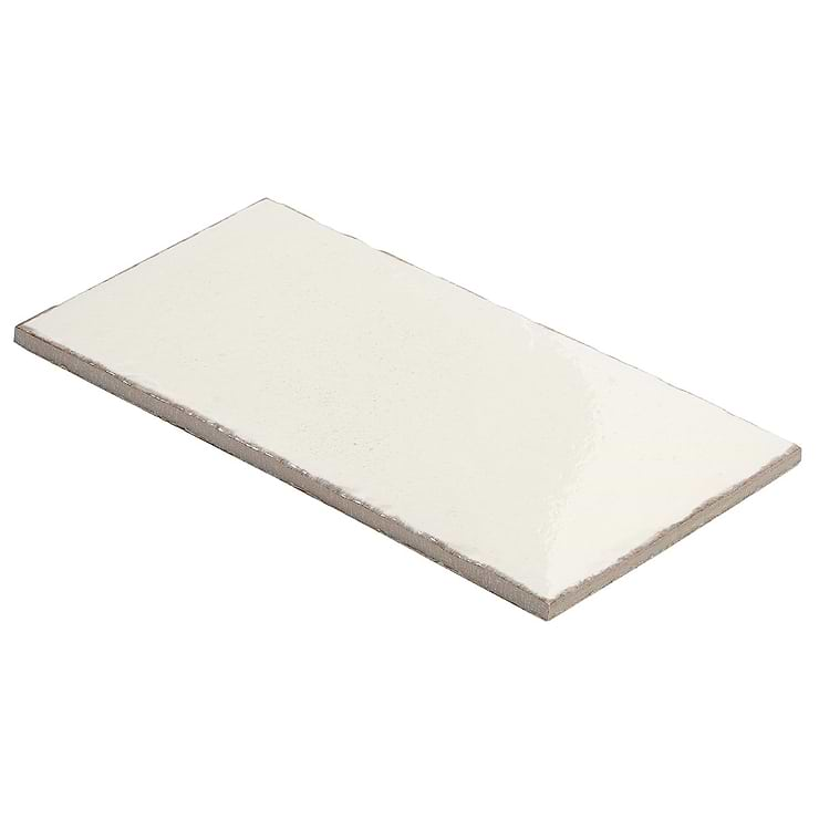 Jamesport White 6"x12" Glossy Porcelain Subway Tile