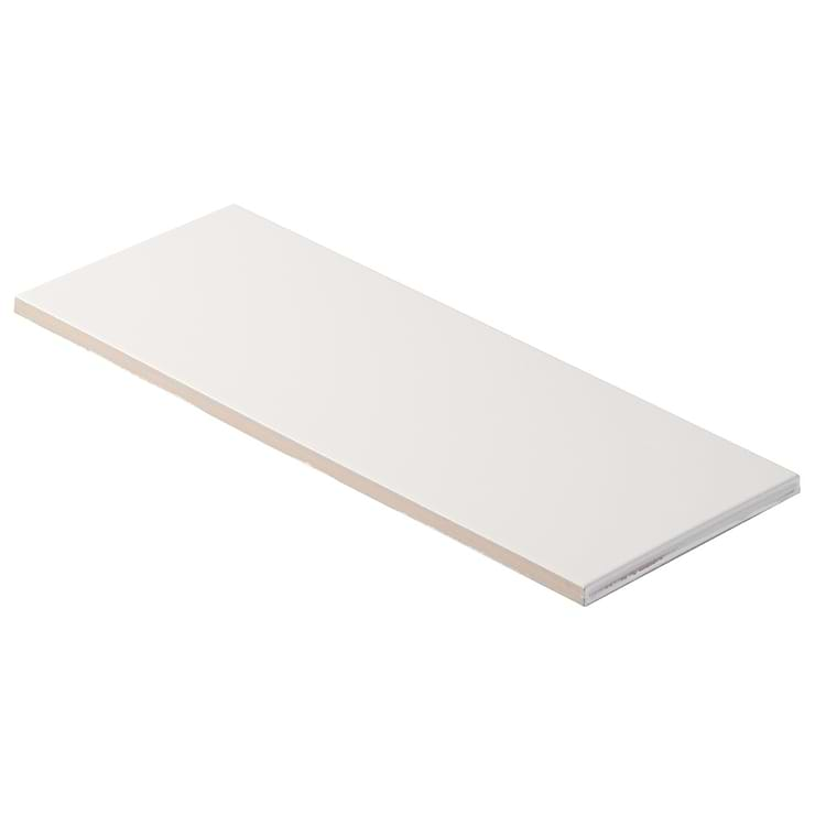 Zeal White 5x12 Matte Porcelain Tile