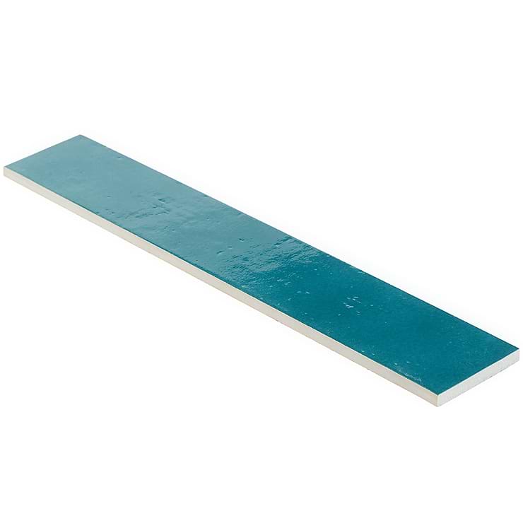 Cavallo Fiji Blue 3x18 Glossy Porcelain Subway Tile
