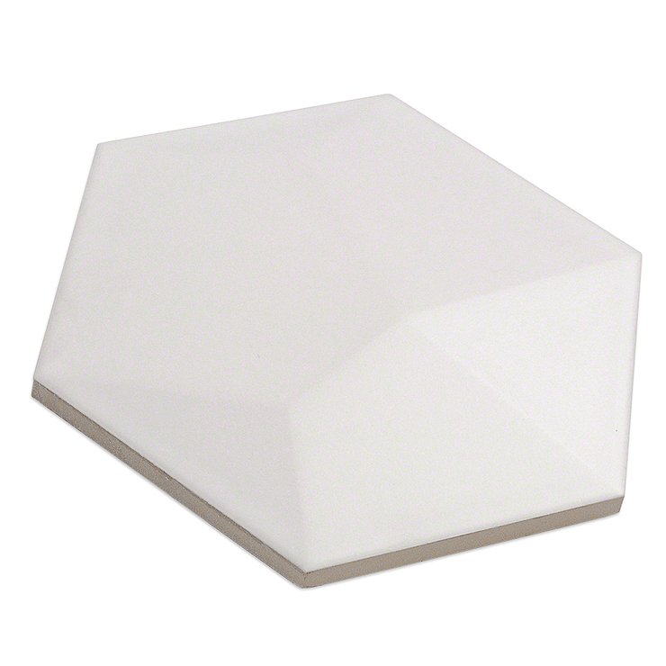 Exagoni Dimension Blanco Matte Hexagon Ceramic Tile