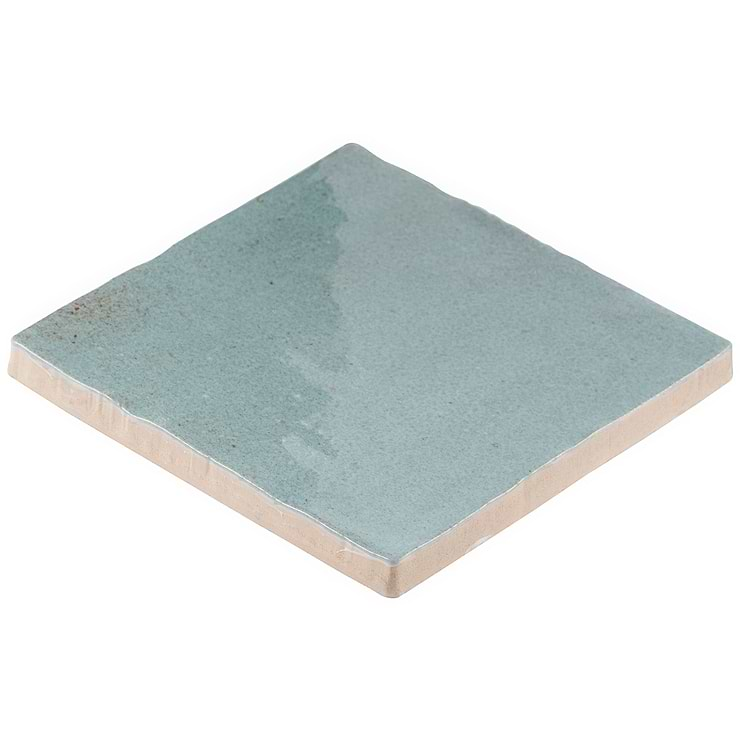 Portmore Aqua Blue 4x4 Glossy Ceramic Tile