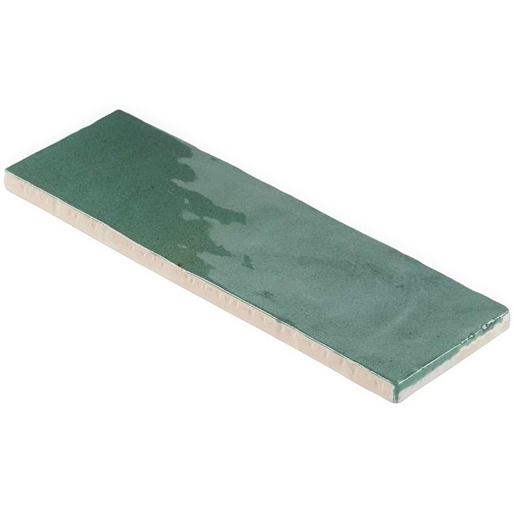 Portmore Green 3x8 Glossy Ceramic Subway Tile