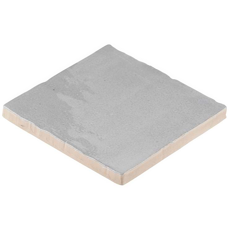 Portmore Gray 4x4 Glossy Ceramic Tile