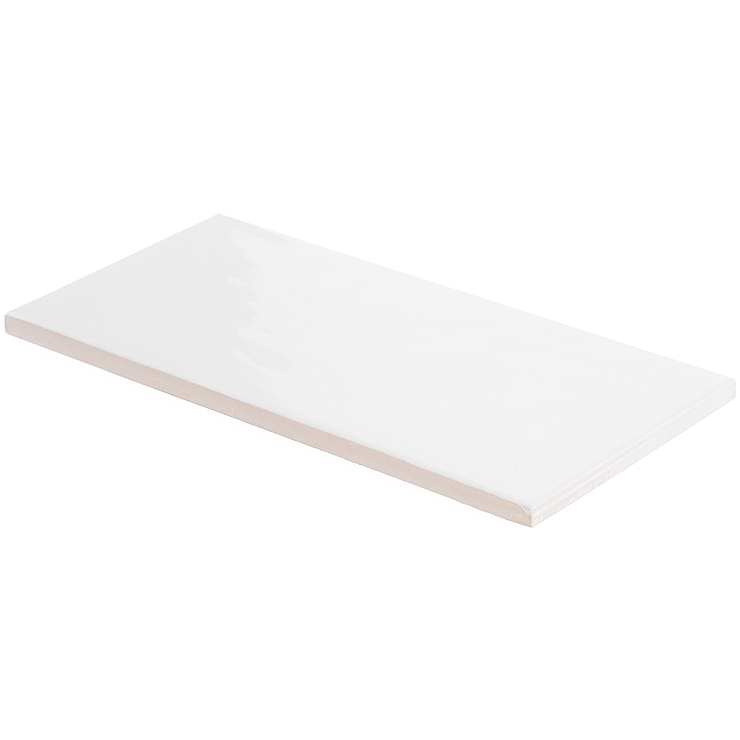 Bellami Bianco 5x10 Glazed Ceramic Tile 