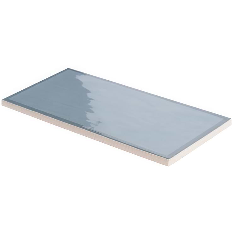 Bellami Framed Azul 5x10 Glazed Ceramic Tile