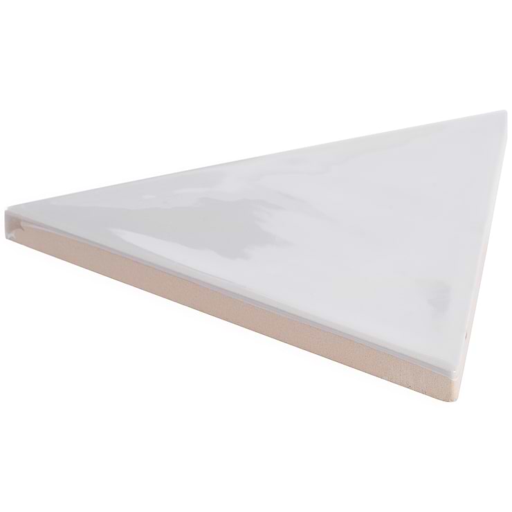 Bellami Triangulo Grigio 5x4 Glazed Ceramic Tile