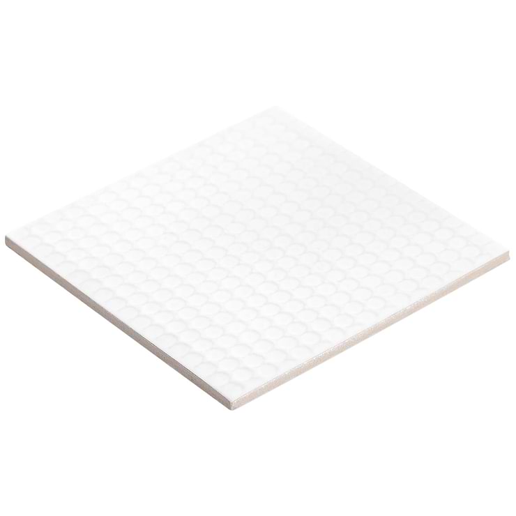 Sacramento Decor Snow 6x6 Matte Porcelain Tile