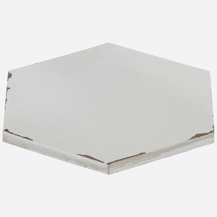 Sasha Hex Rassa Gray 6" Matte Porcelain Hexagon Tile