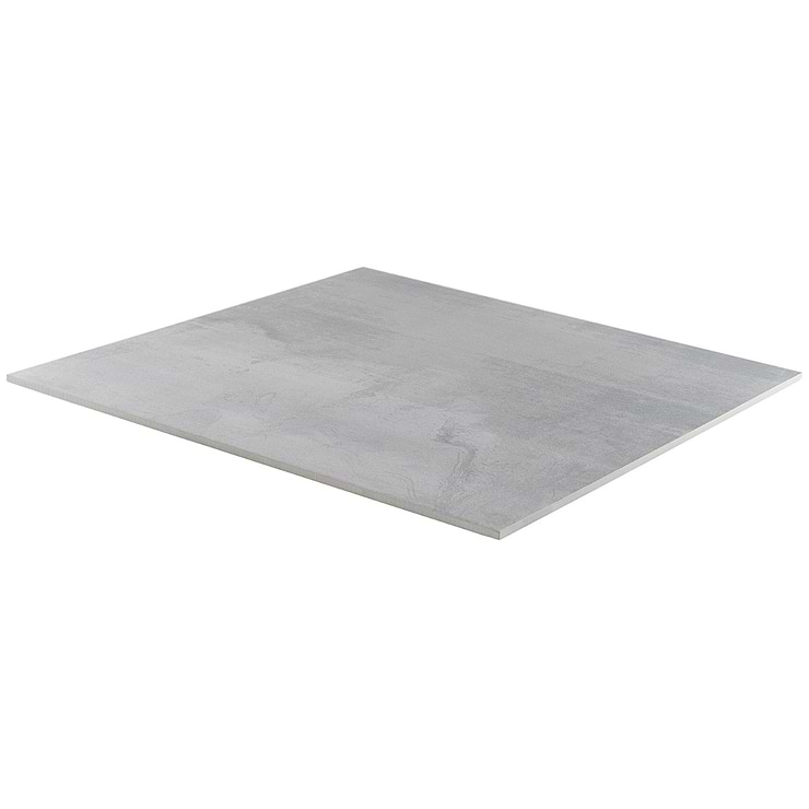 Hewlett Metal Silver 24x24 Matte Porcelain Tile