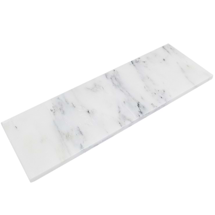 Asian Statuary 4x12 Polished Marble Tile 