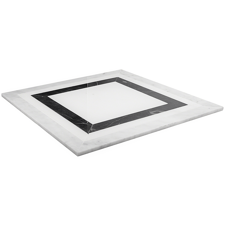 Cadre Ribera Polished Marble Mosaic Tile