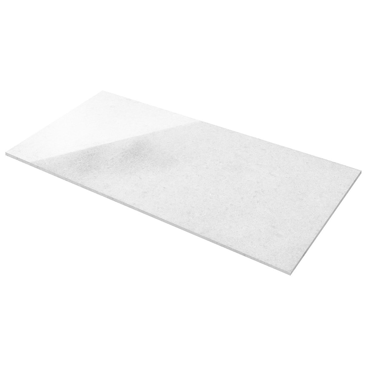Biarritz White 12x24 Polished Marble Tile