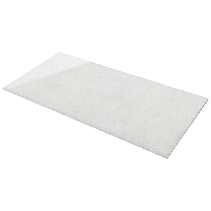Snow White 12x24 Polished Marble Tile