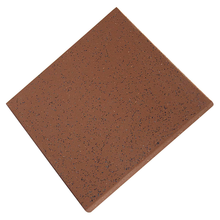 Elemental Abrasive Mayflower Red 6x6 Unglazed Ceramic Quarry Tile