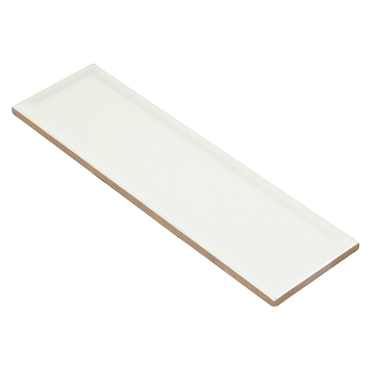 Astoria Beveled Dreamy White Matte 3x9 Ceramic Subway Wall Tile