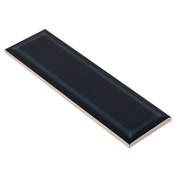 Astoria Beveled Blue 3x9 Glossy Ceramic Subway Tile